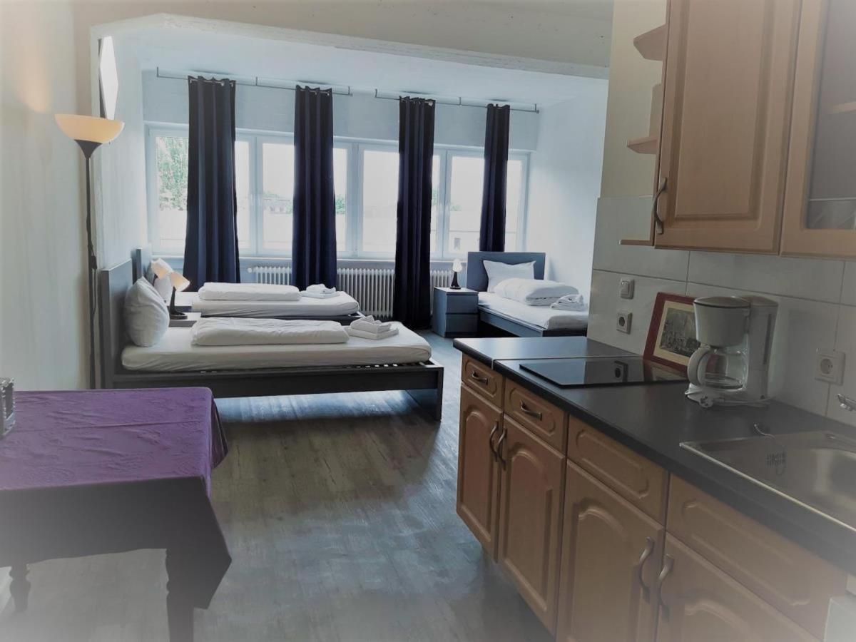 Mehrbett-Apartment 8 Citynah, Einfache Ausstattung Hamburg Zewnętrze zdjęcie